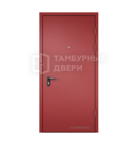 Дверь в тамбур глухая утепленная порошок — ламинат ТД-62
